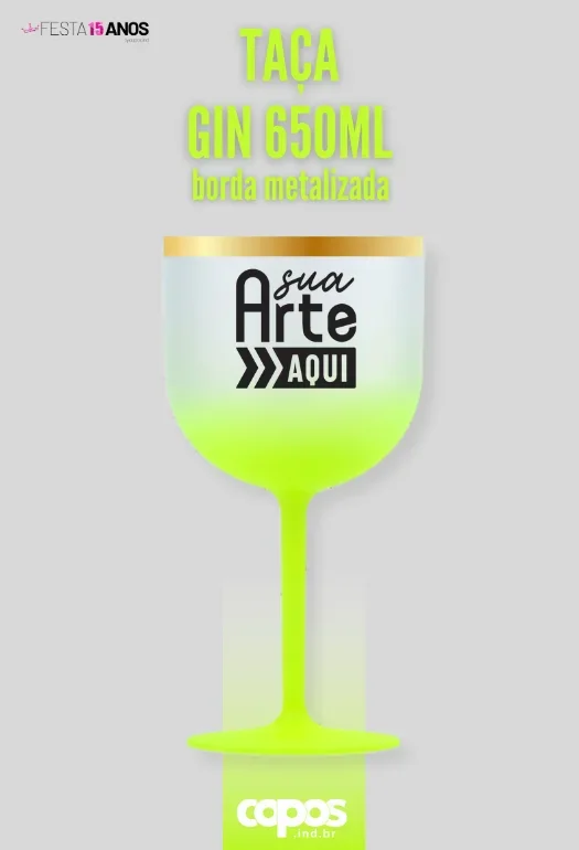 Ta&ccedil;a de Gin Degrad&ecirc;