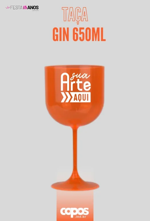 TA&Ccedil;A DE GIN LARANJA