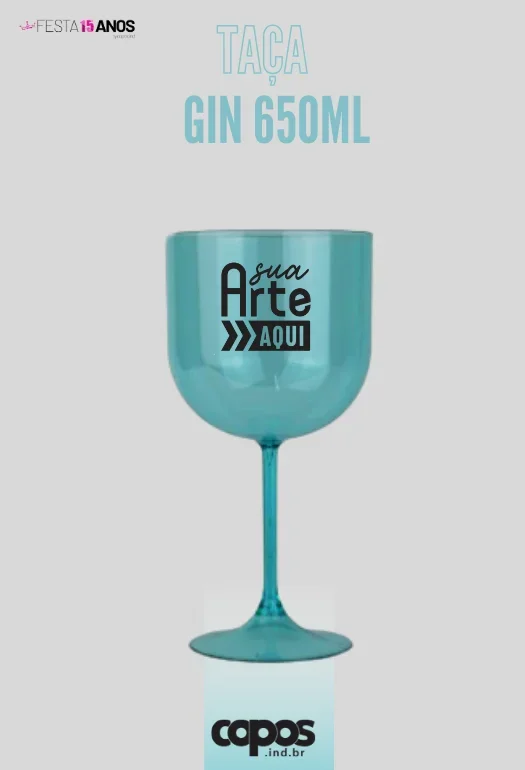 TA&Ccedil;A DE GIN TIFFANY CRISTAL